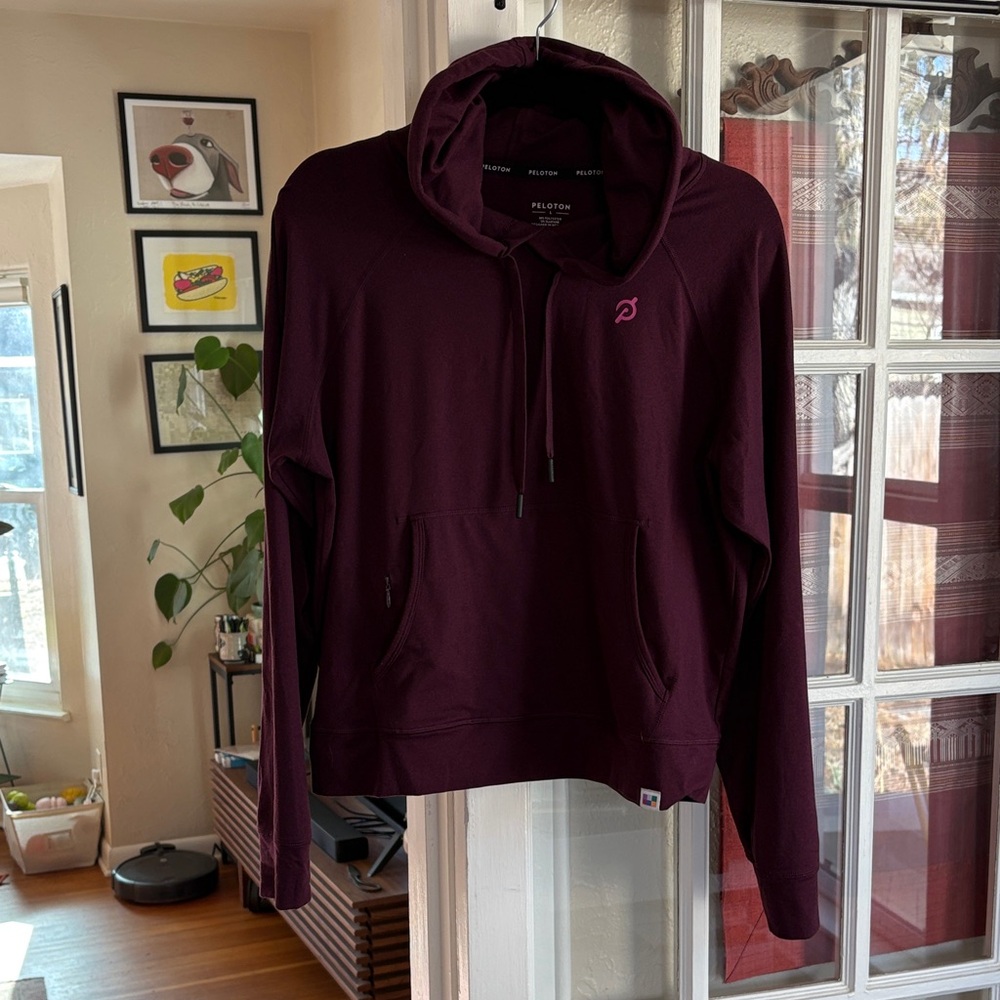 Peloton Dream Blend Relaxed Hoodie (Maroon/L)
